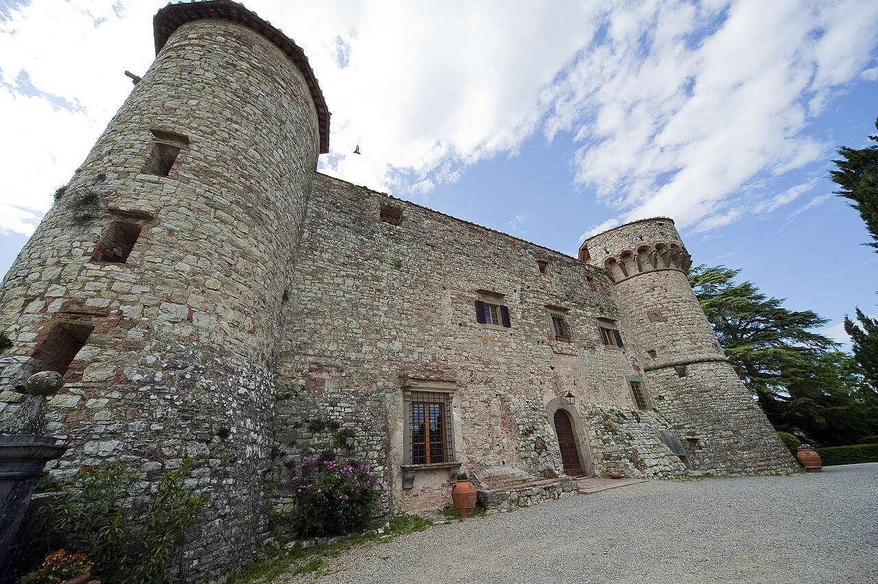 castello di Meleto — Punto di interesse , Firenze