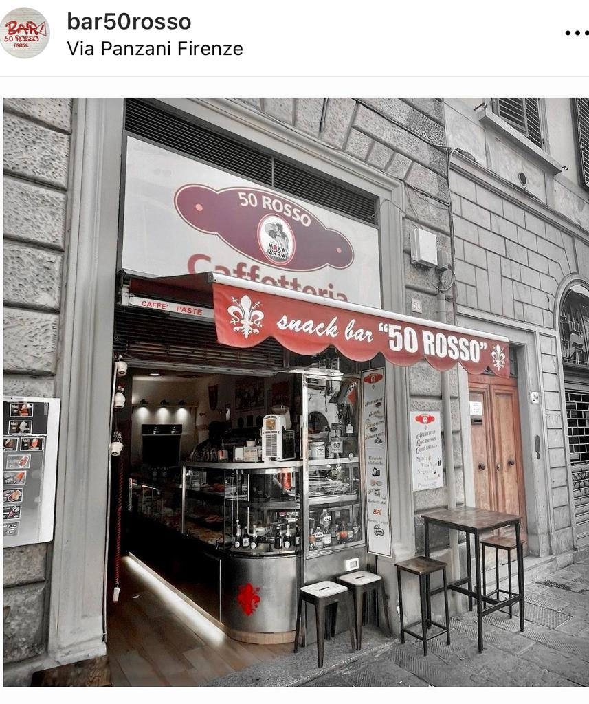 Bar 50 Rosso — Punto di interesse a Firenze, Firenze