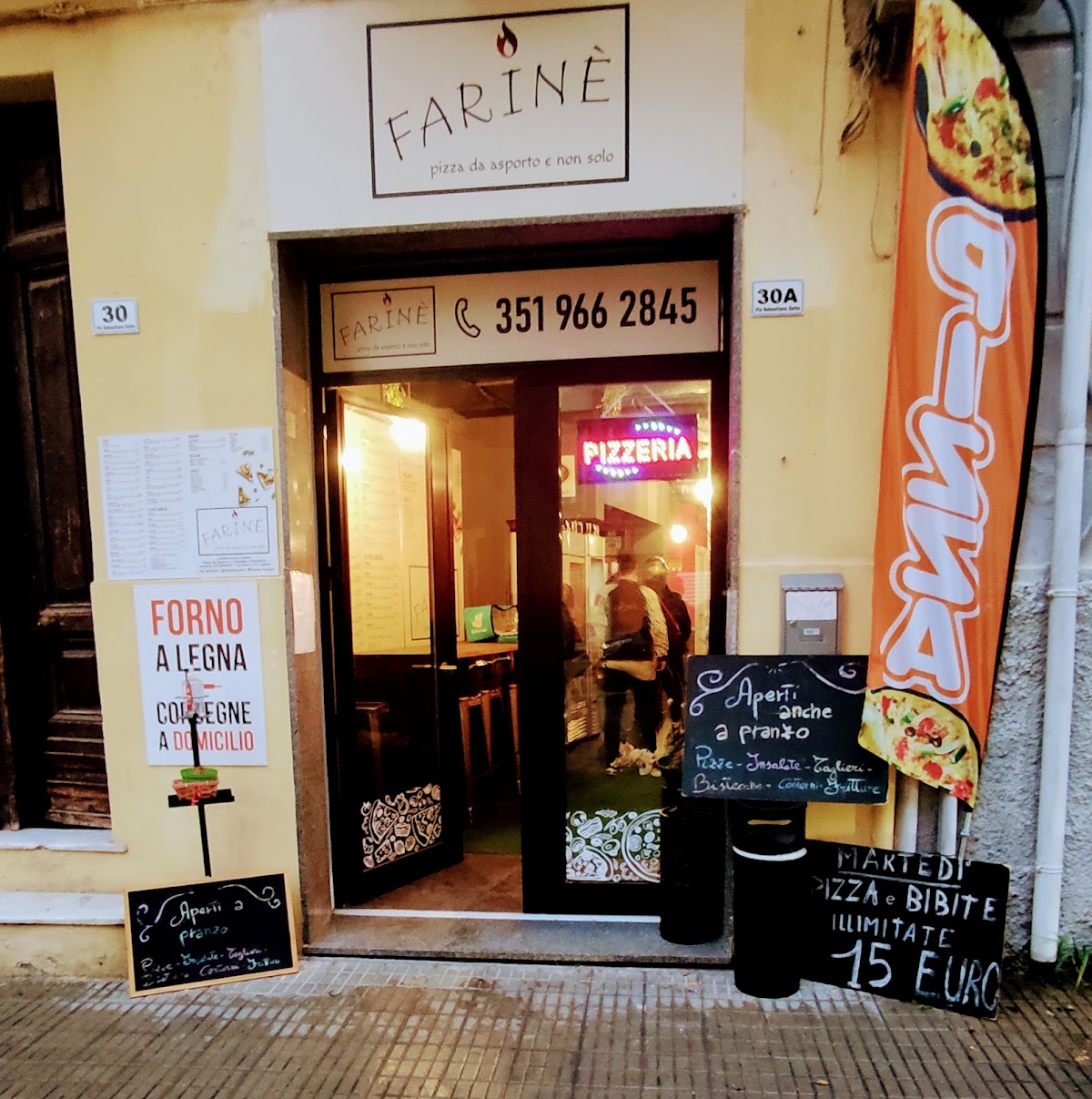 Farinet - pizza da asporto e non solo — Punto di interesse a Cagliari, Cagliari