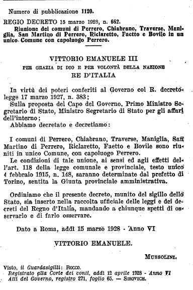 Cimitero di Chiabrano