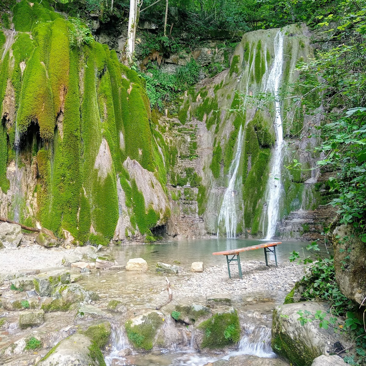 Cascate gemelle/dvojni slap — Punto di interesse a Cividale del Friuli, Udine