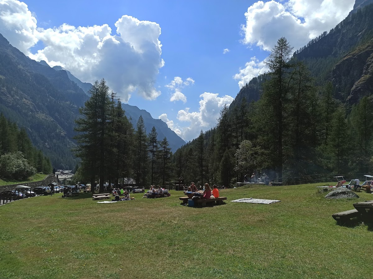 Area Picnic — Punto di interesse a Gressoney, Aosta