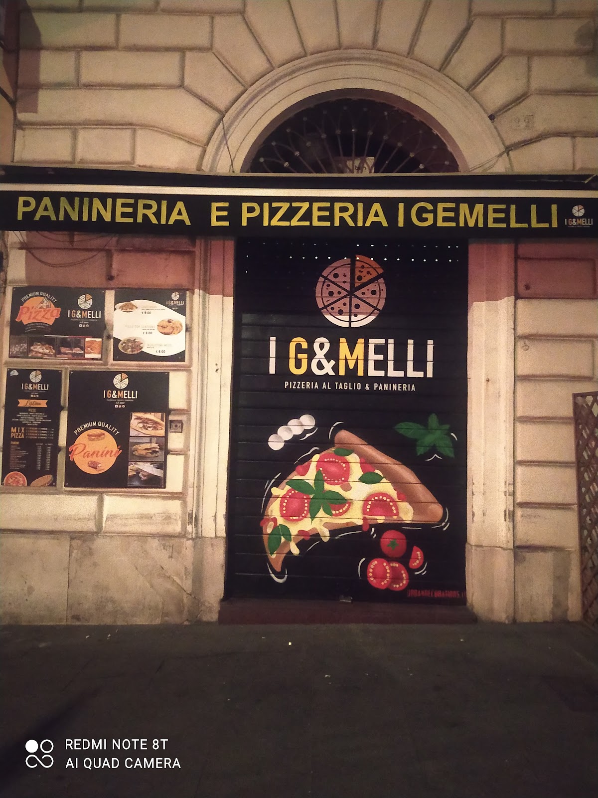 Pizzeria i gemelli — Punto di interesse a Roma, Roma