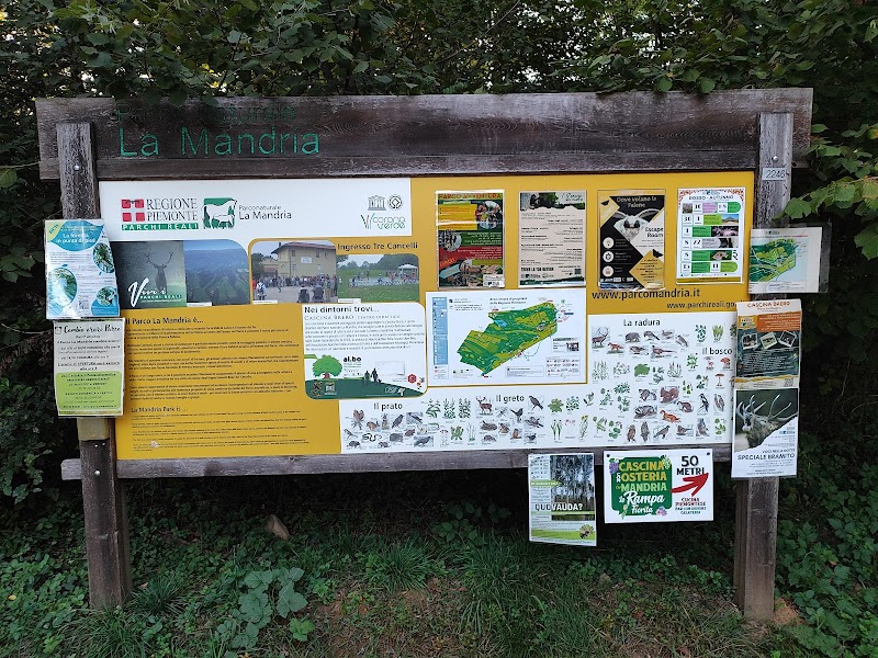 Ingresso Tre Cancelli Parco La Mandria