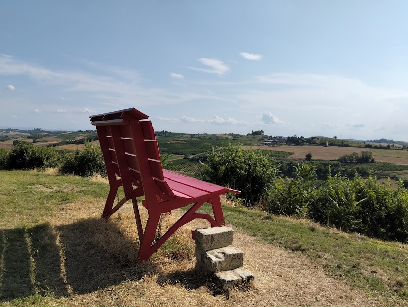 Panchina Gigante 91 - Grazzano Badoglio — Punto di interesse a Moncalvo, Asti