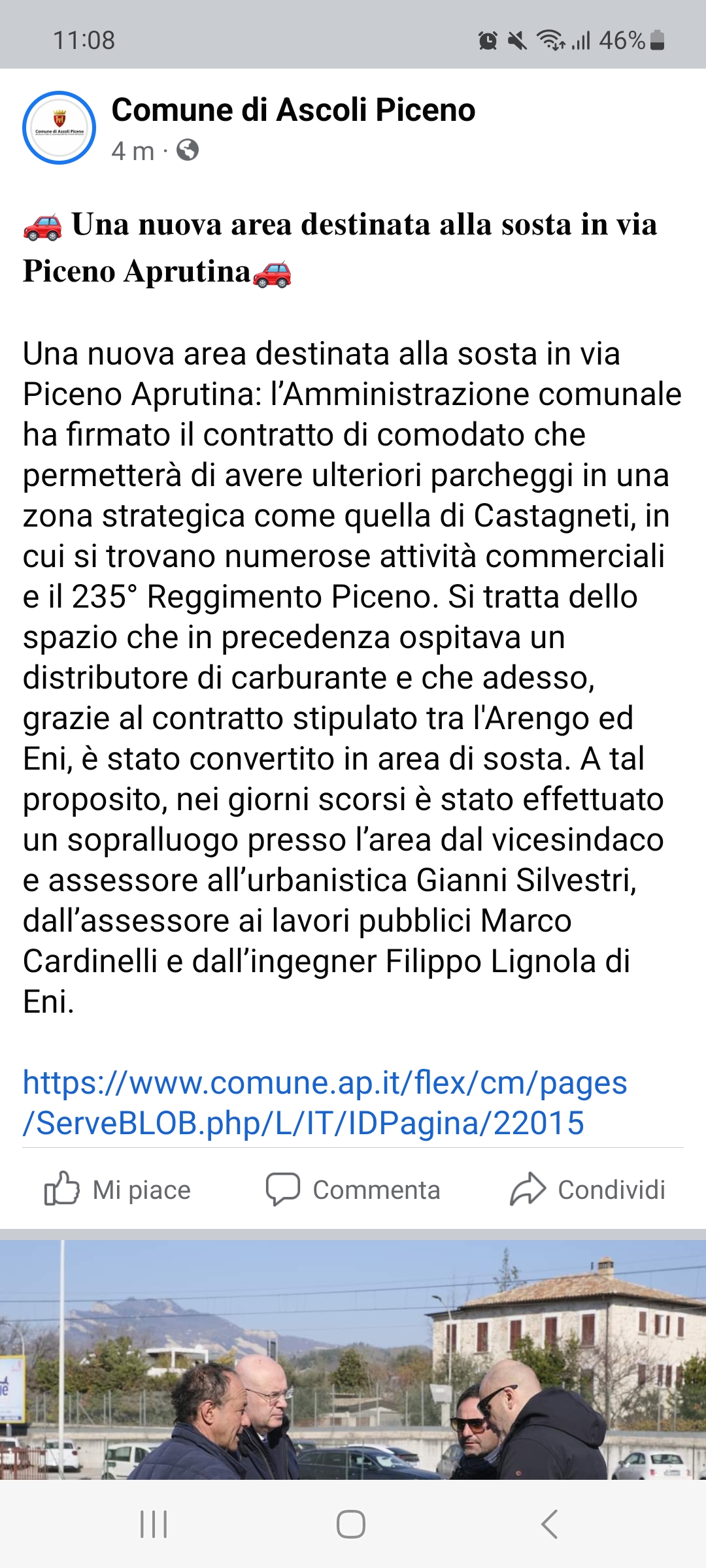 Parcheggio — Punto di interesse a Ascoli Piceno, Ascoli Piceno
