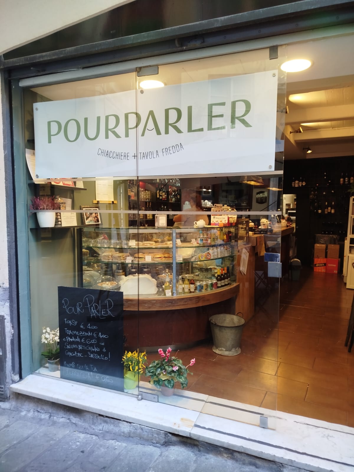 Pourparler Chiacchere + Tavola Fredda
