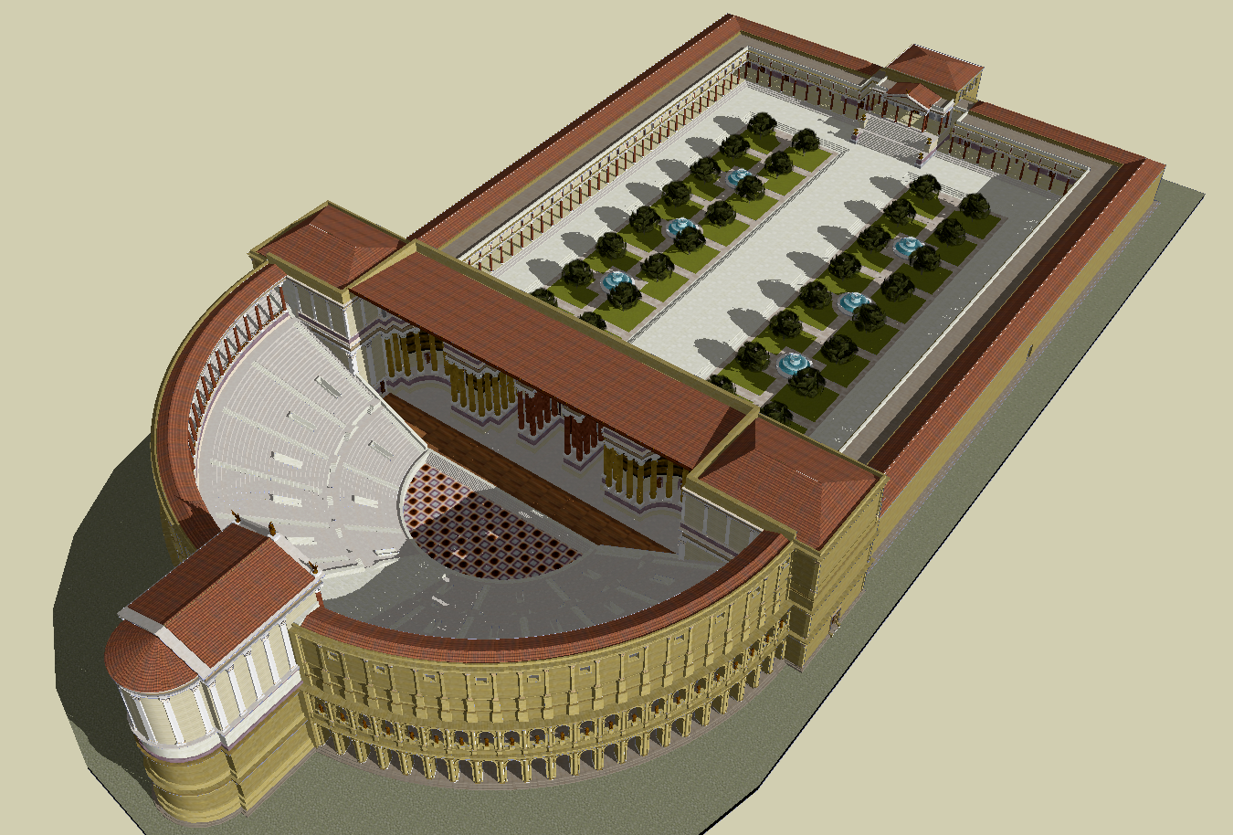 Teatro di Pompeo — Point of interest , Roma
