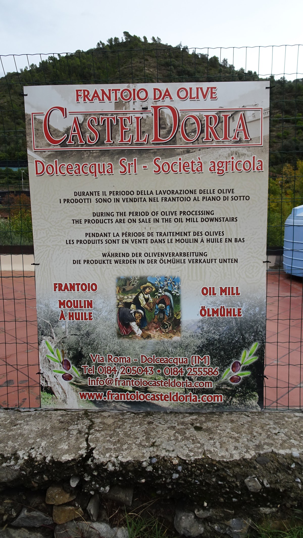 Frantoio Castel Doria — Punto di interesse a Dolceacqua, Imperia