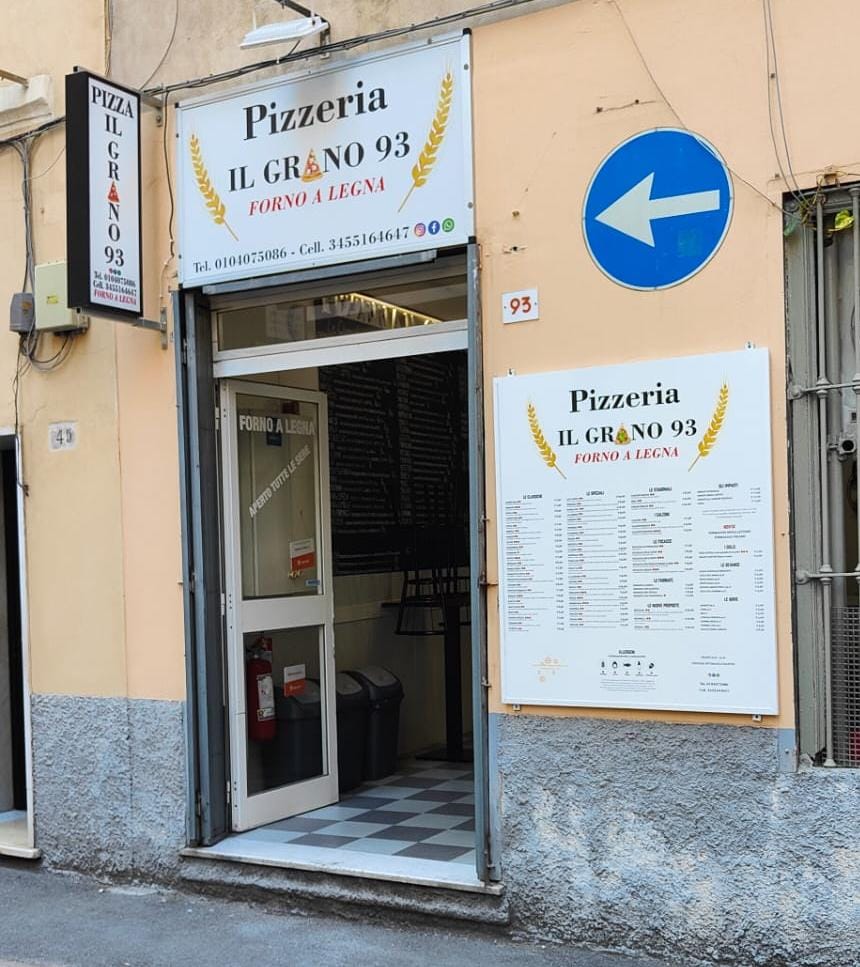 Pizzeria Il Grano 93 — Punto di interesse a Genova, Genova