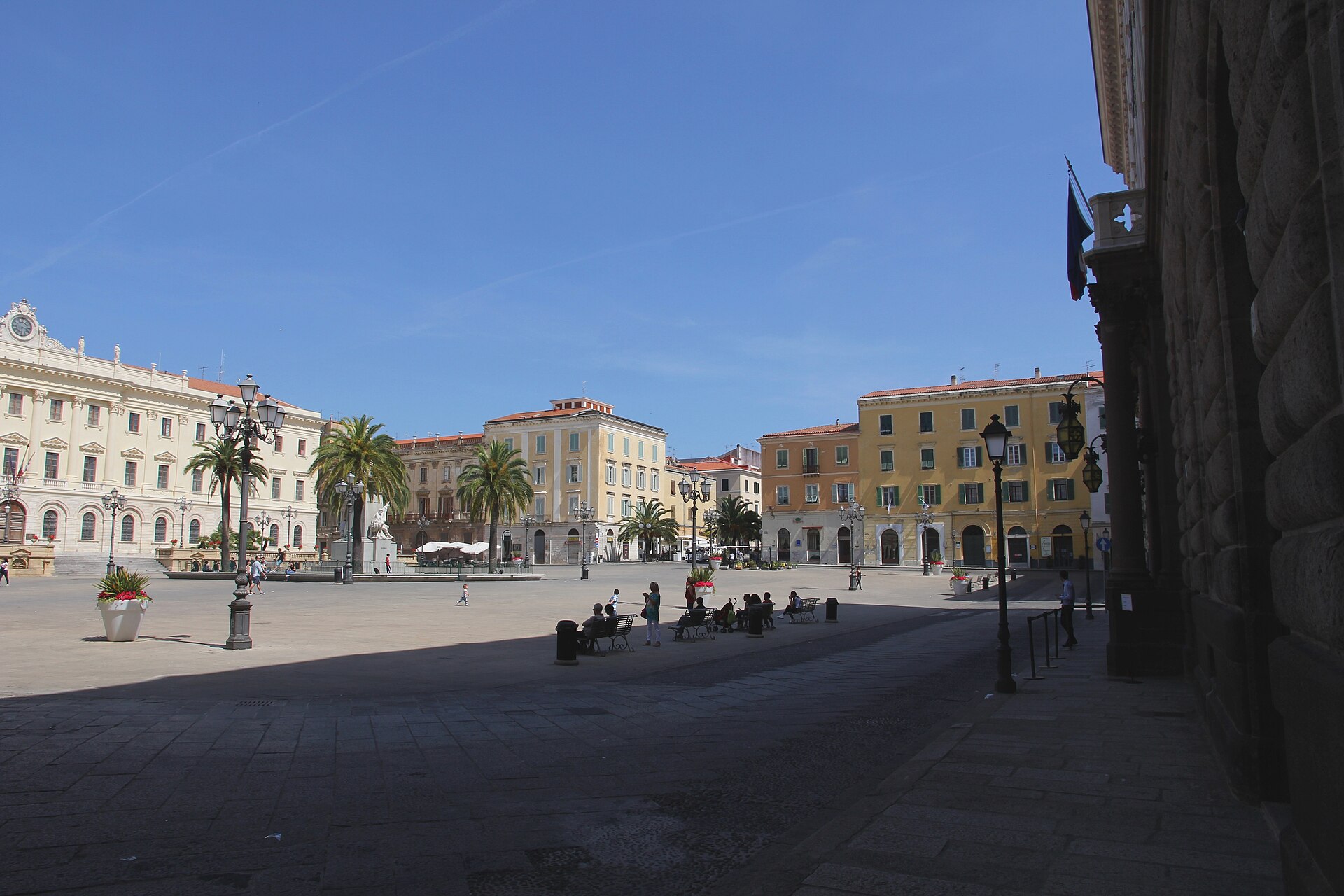Piazza d'Italia — Punto di interesse a Sassari, Sassari