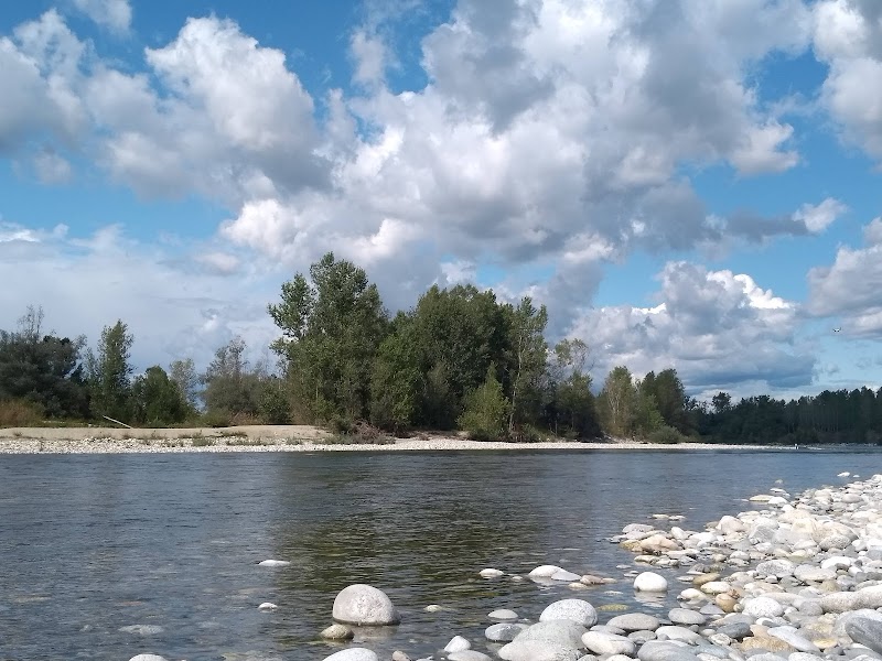 Ticino, vicino alla Colonia Elioterapica di Turbigo — Punto di interesse a Parco Ticino, Novara