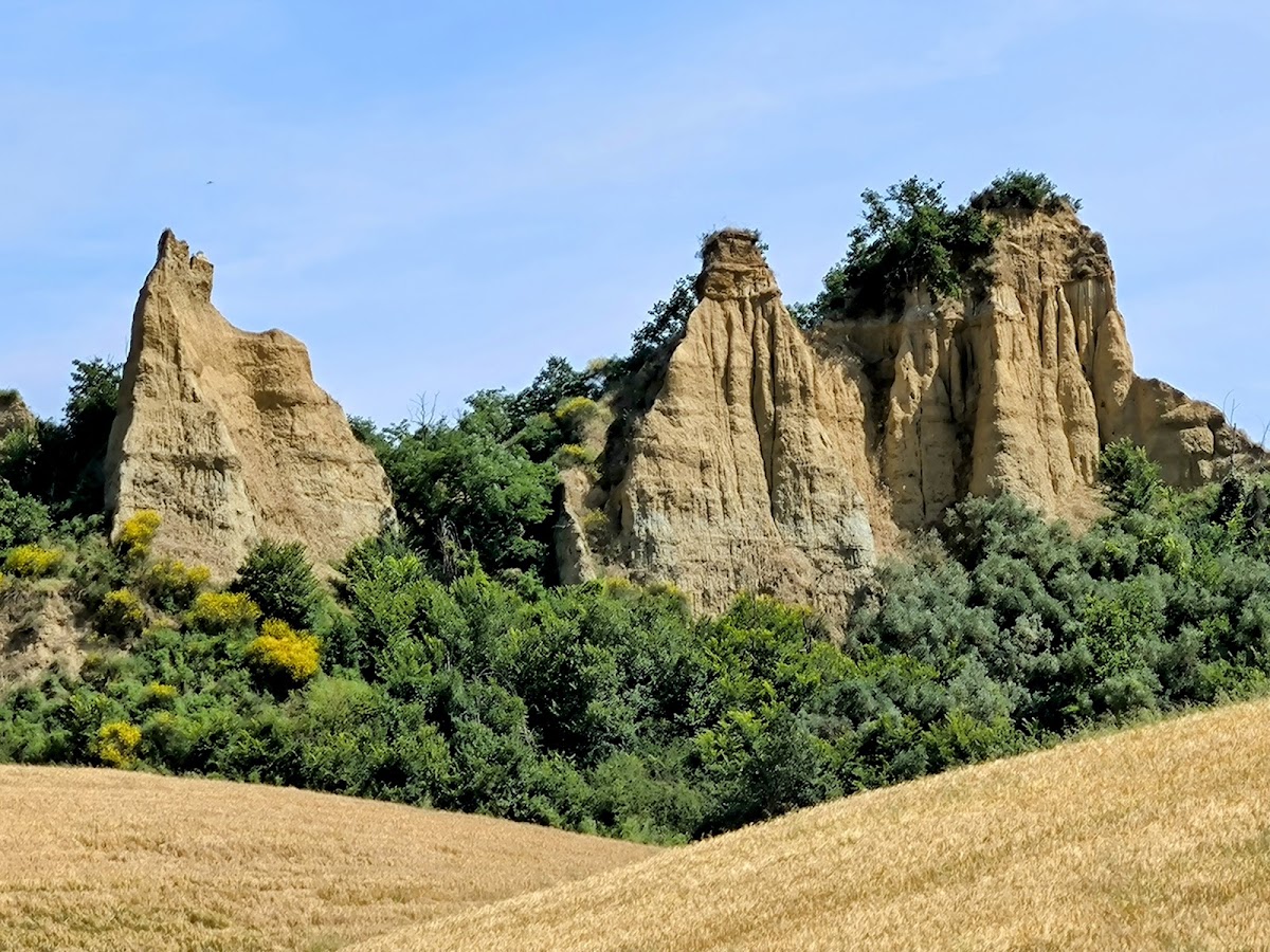Sentiero dell’Acqua Zolfina - Inizio del sentiero per vedere le Balze del Valdarno — Punto di interesse a Arezzo, Arezzo