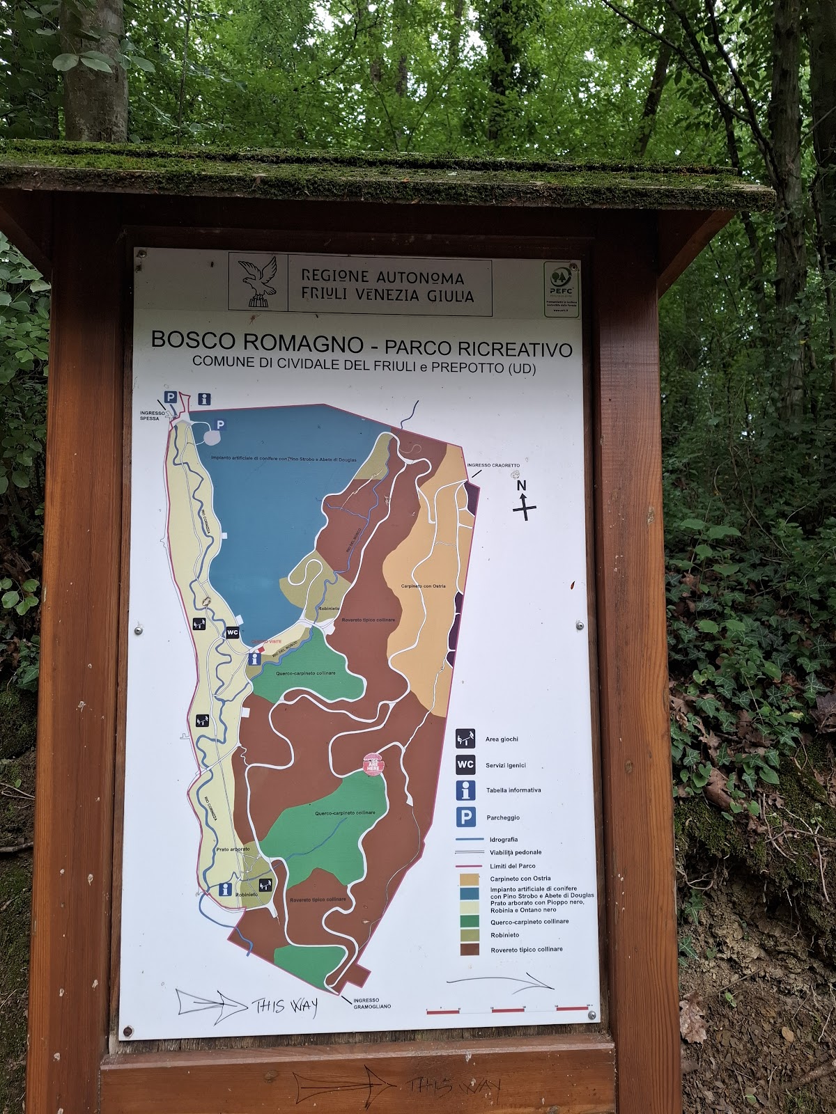 Ingresso Parco Bosco Romagno — Punto di interesse a Cividale del Friuli, Udine