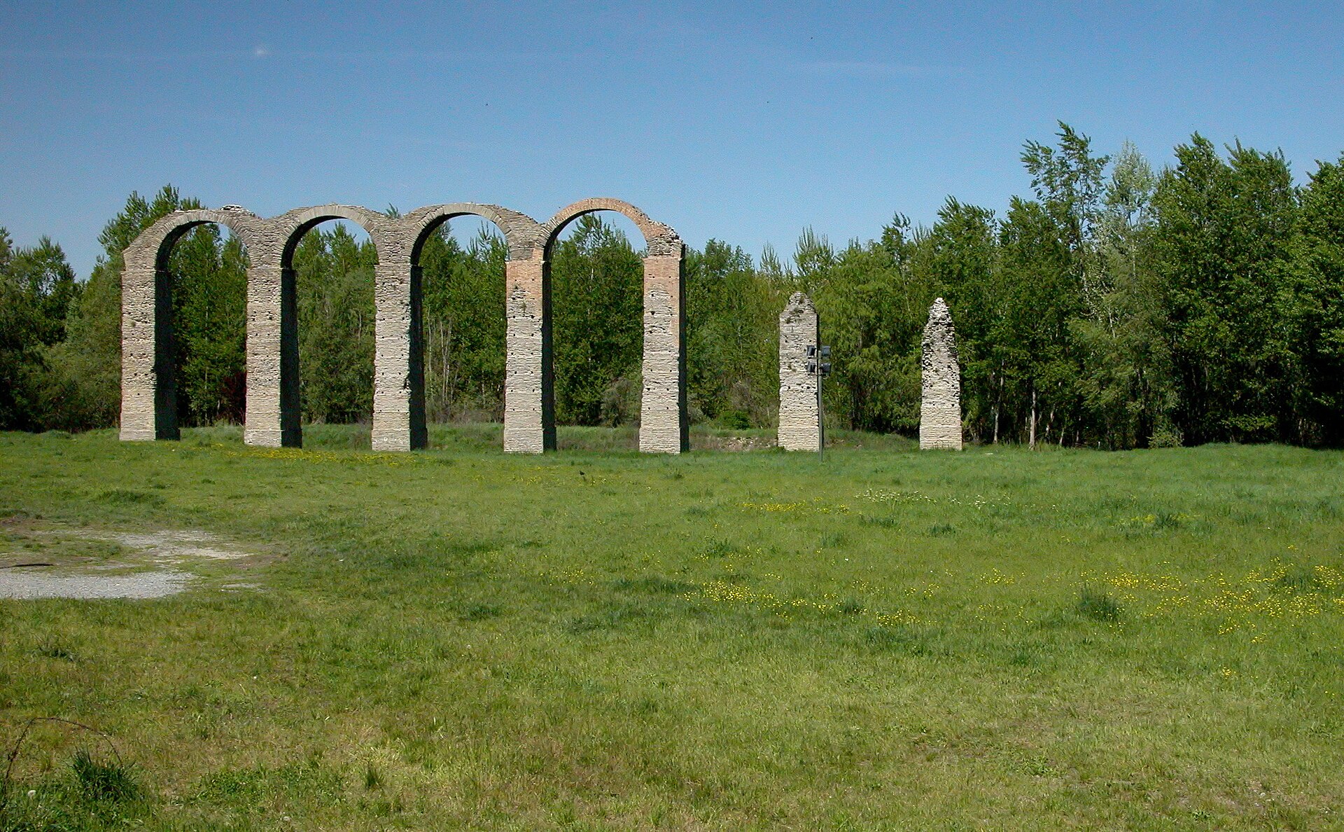 Acquedotto romano di Aquae Statiellae — Punto di interesse , Milano