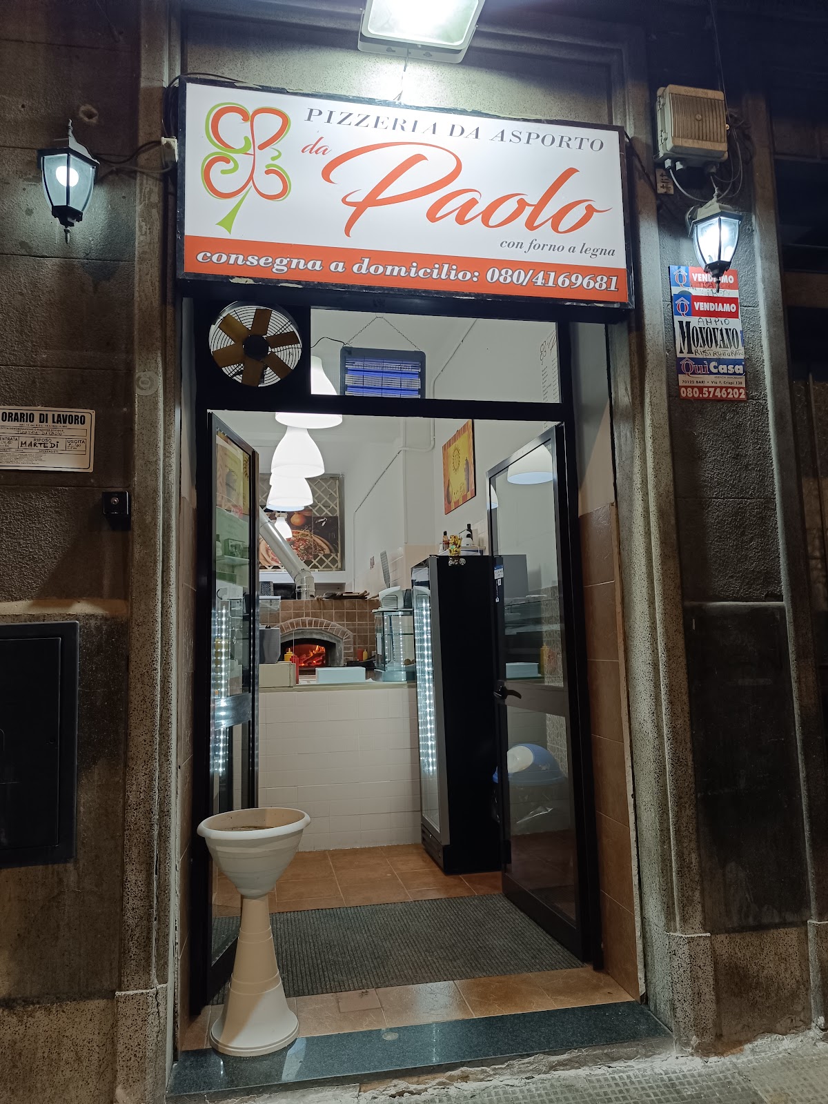 Pizzeria Da Paolo — Punto di interesse a Bari, Bari