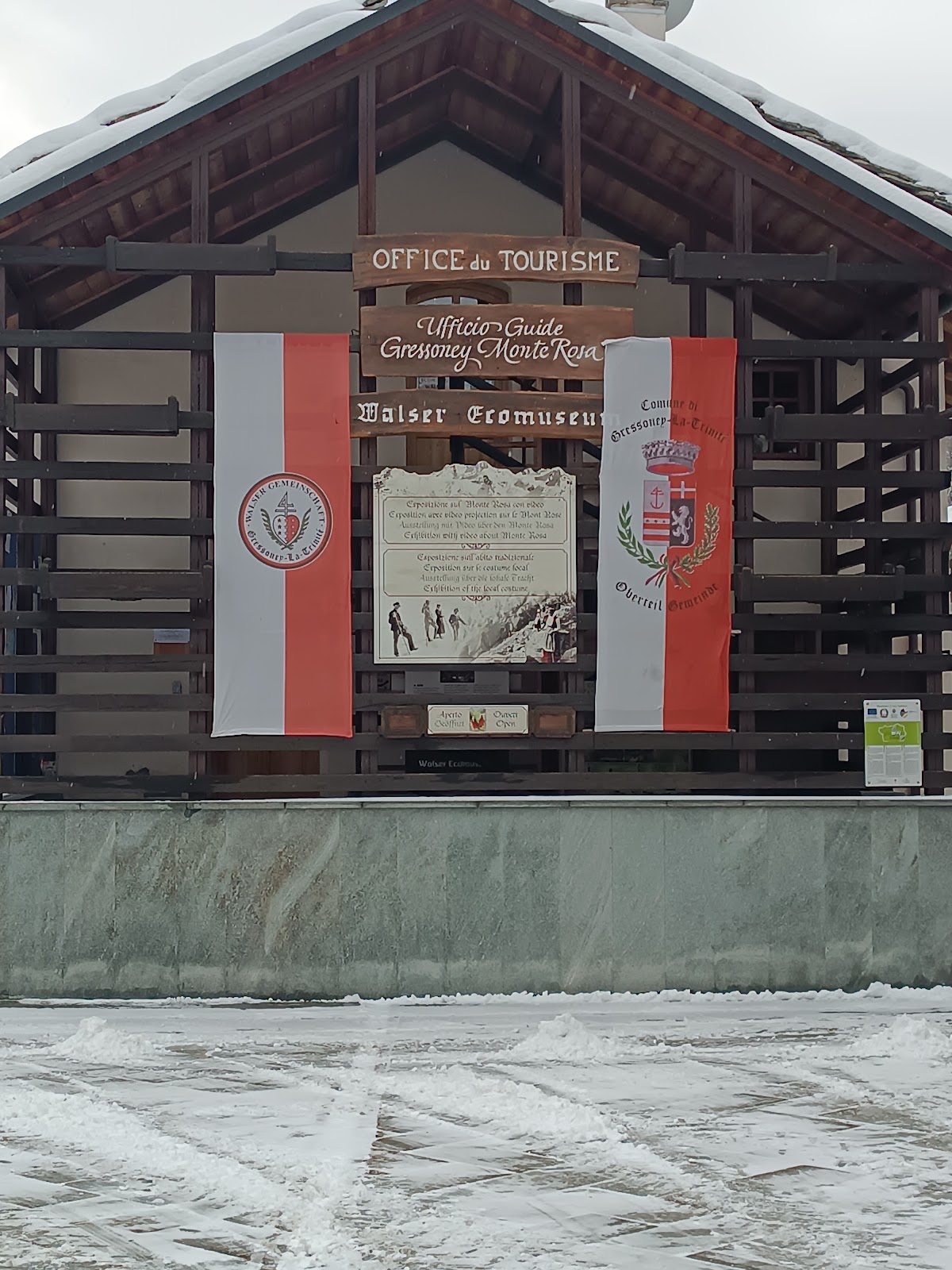 Ufficio del Turismo di Gressoney-La-Trinité — Punto di interesse a Gressoney, Aosta