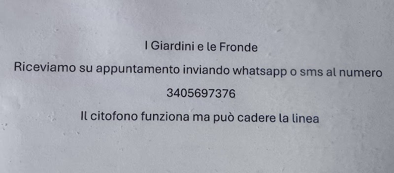 I Giardini e le Fronde ( aperti solo su appuntamento) — Punto di interesse