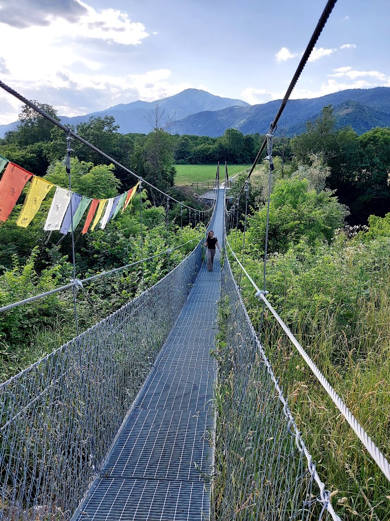Ponte tibetano sul Maira — Punto di interesse a Dronero, Cuneo