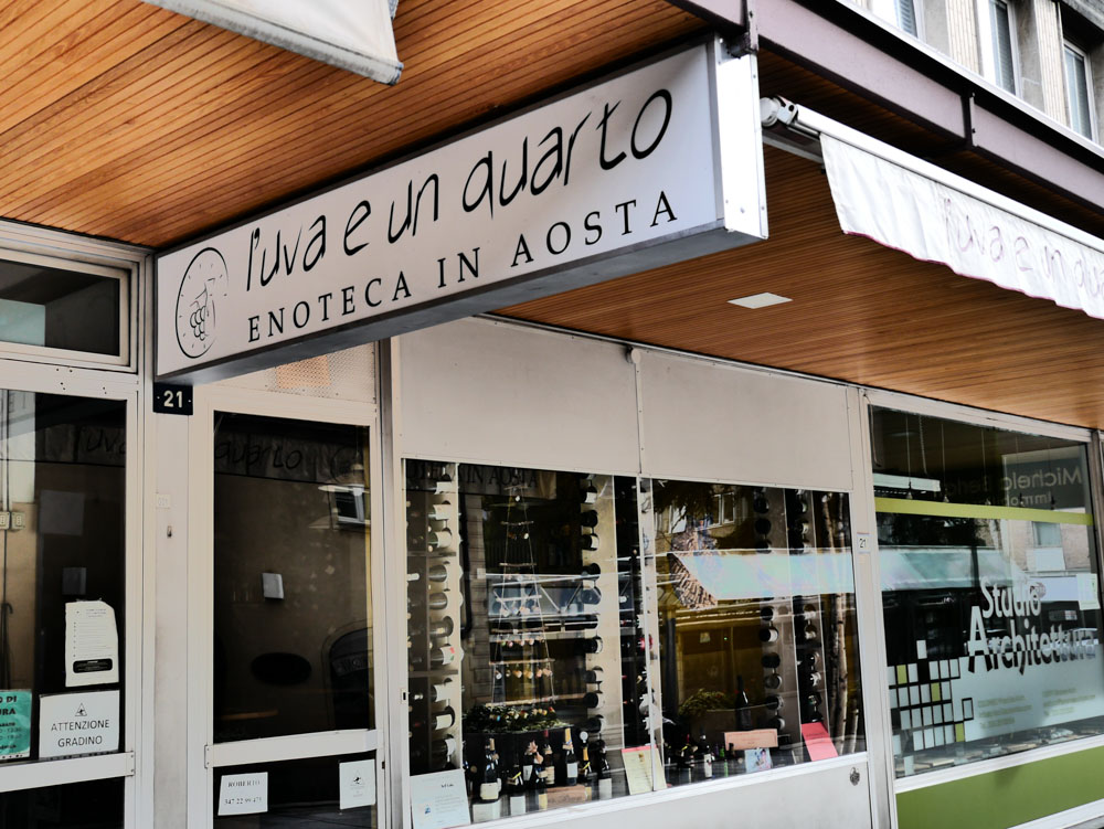 L'Uva e Un Quarto - Enoteca — Ristorante a Aosta, Aosta
