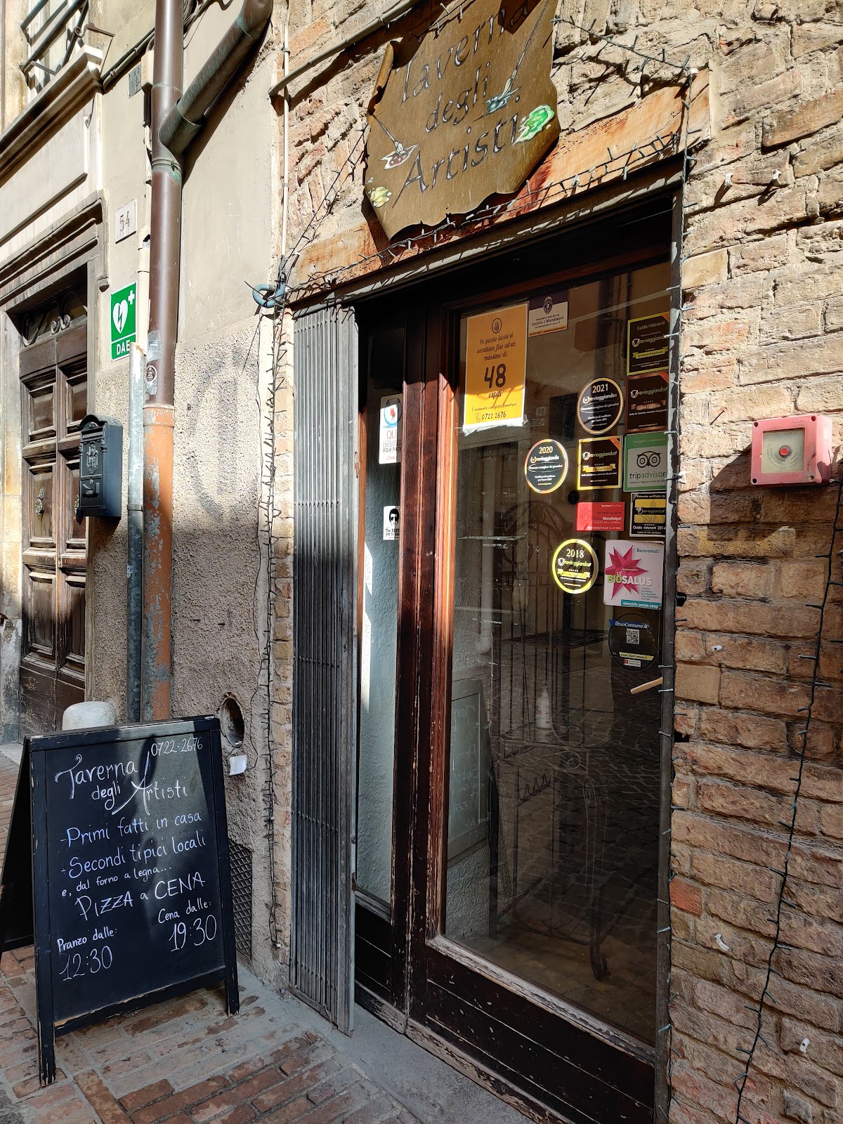 Taverna degli Artisti — Ristorante a Urbino, Pesaro e Urbino