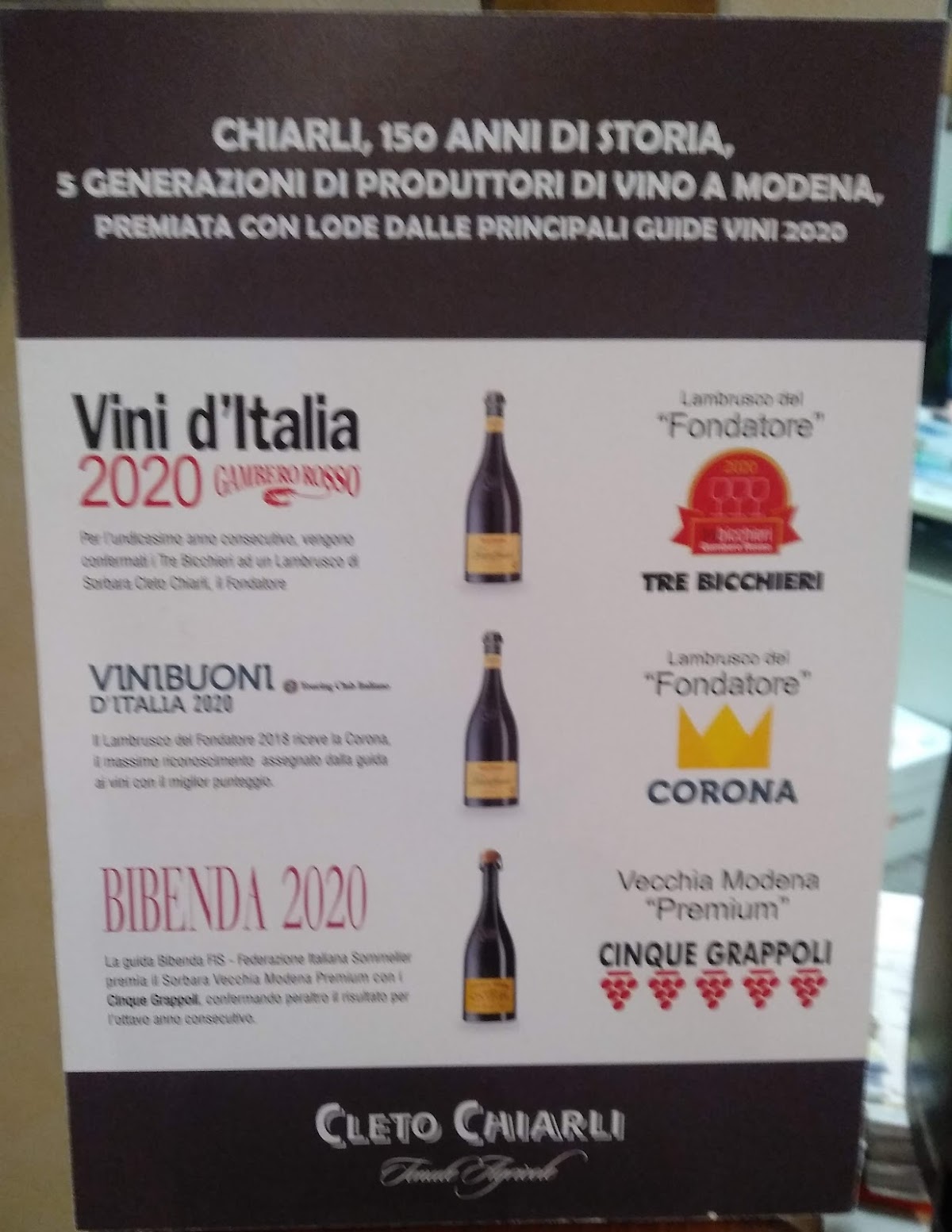 Chiarli Modena — Ristorante a Modena, Modena