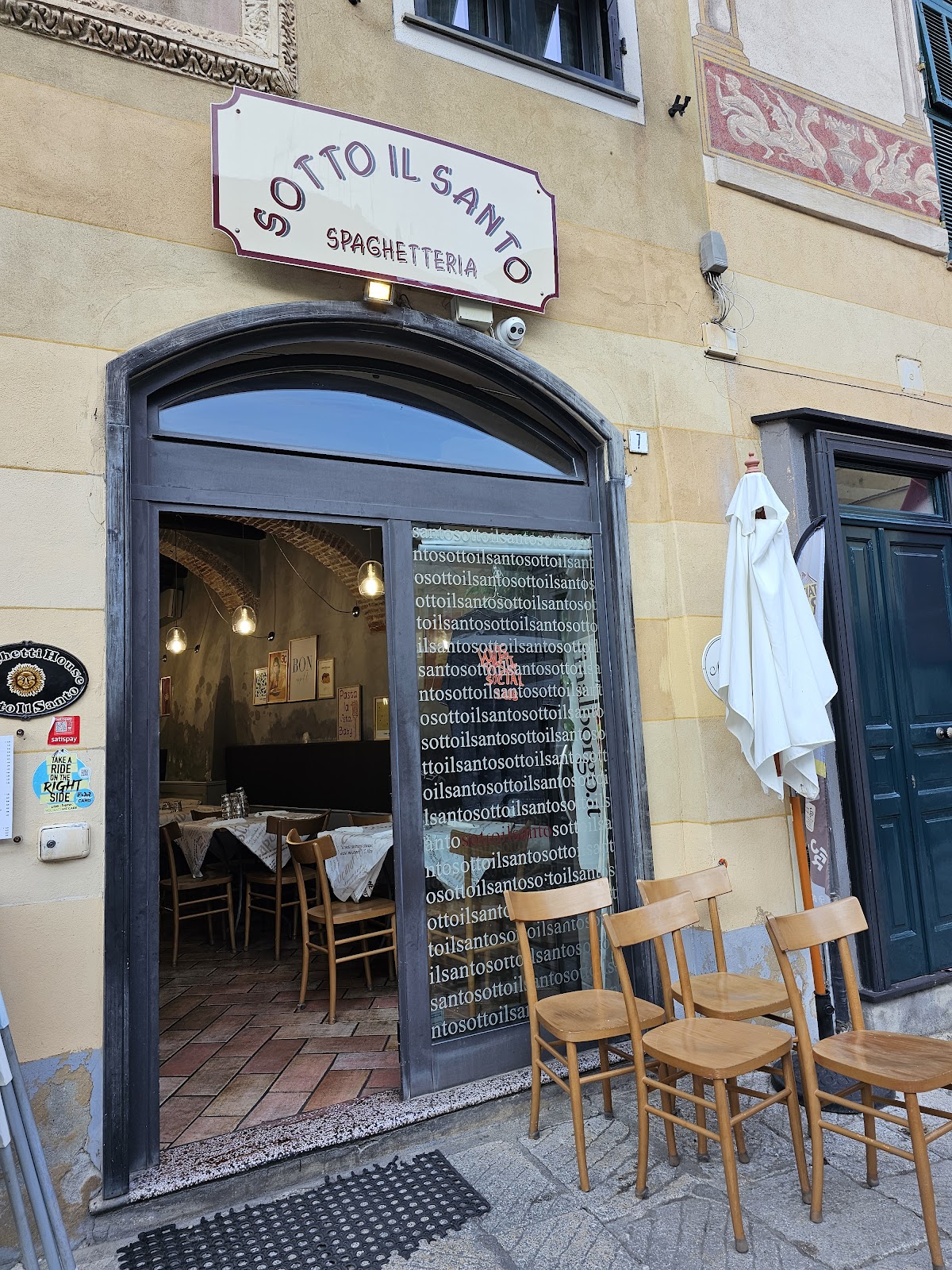 Sotto il Santo — Ristorante a Finalborgo, Savona