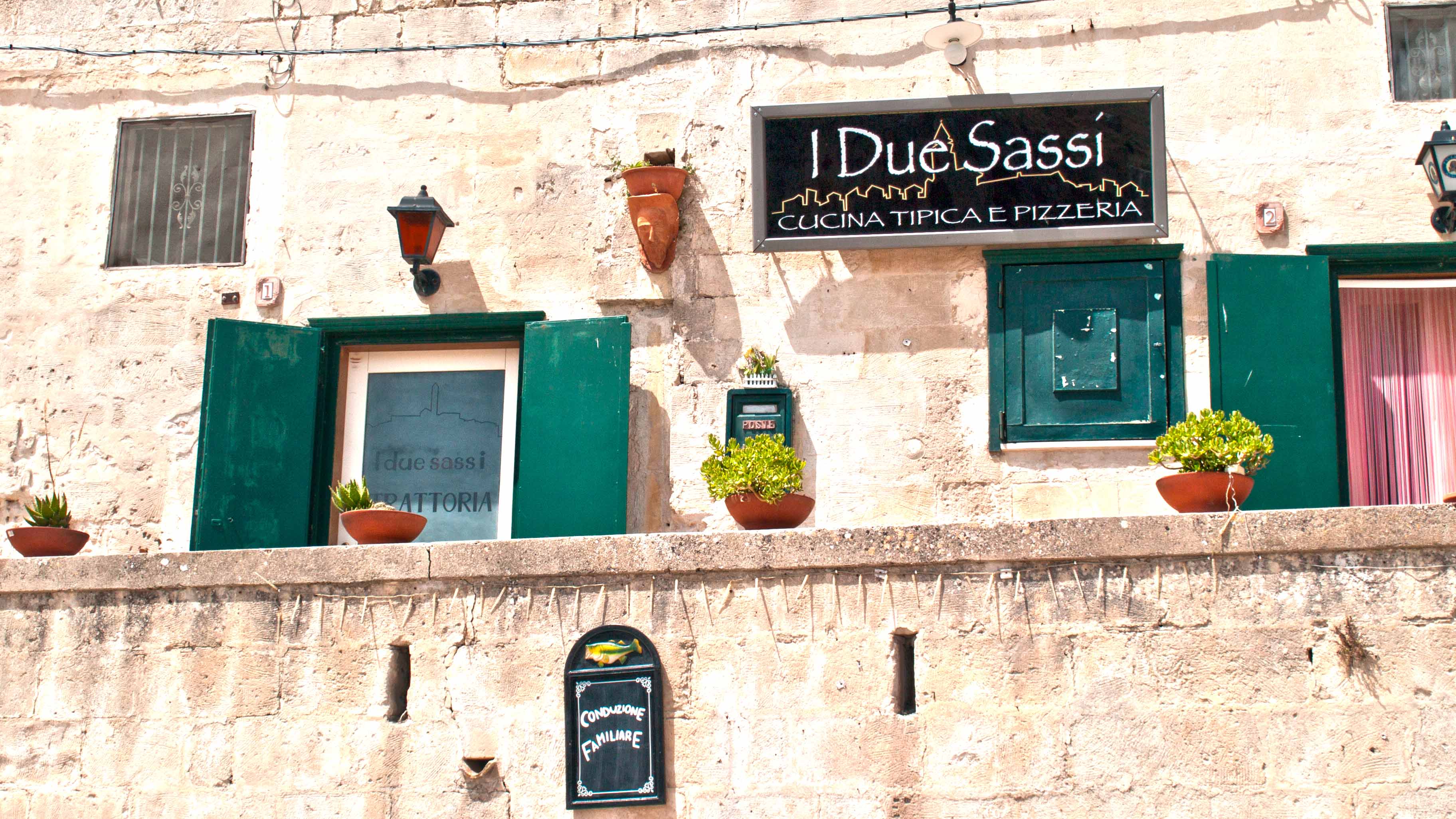 Trattoria i Due Sassi — Punto di interesse a Matera, Matera