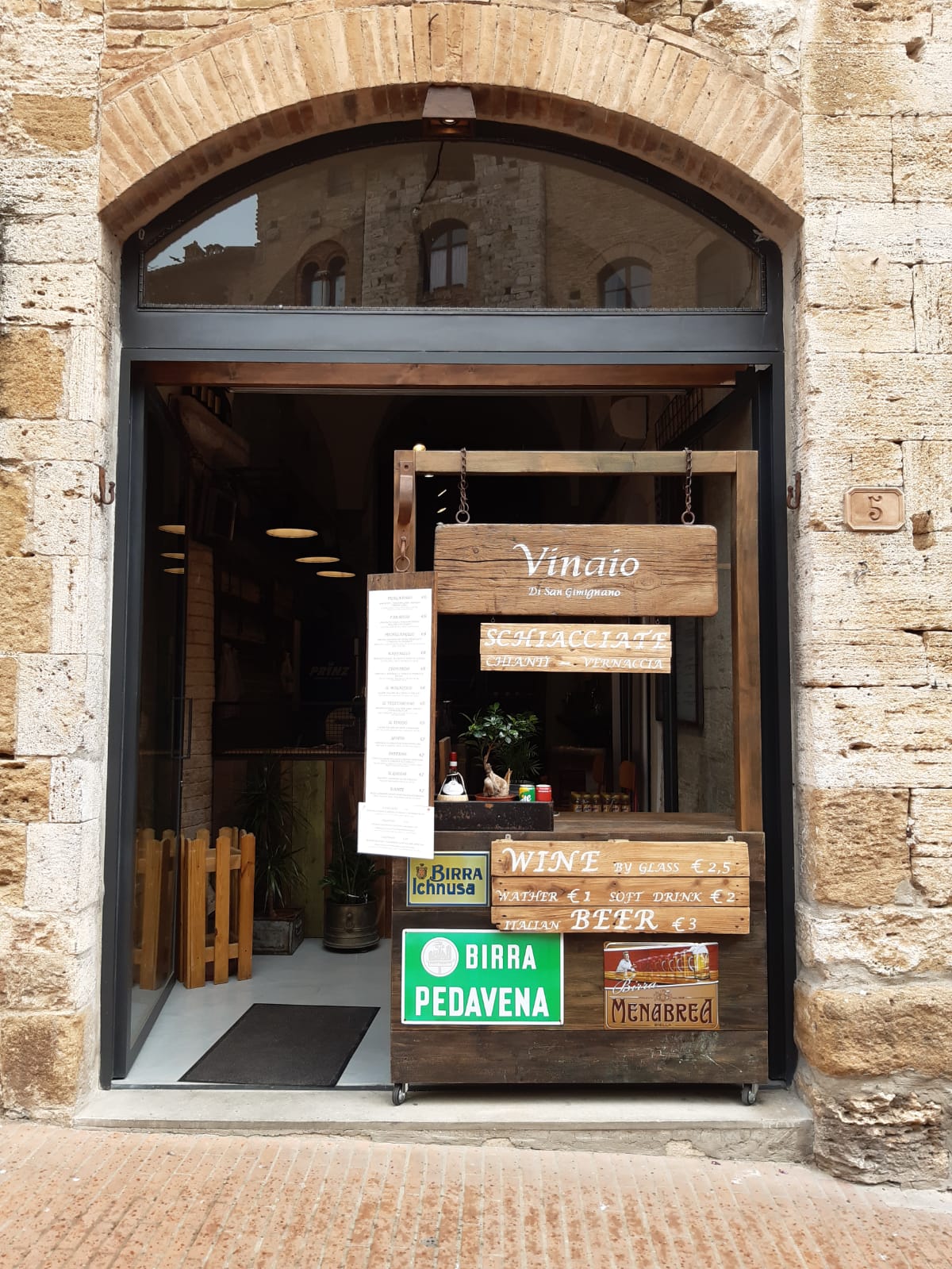 Vinaio di San Gimignano — Ristorante a San Gimignano, Siena