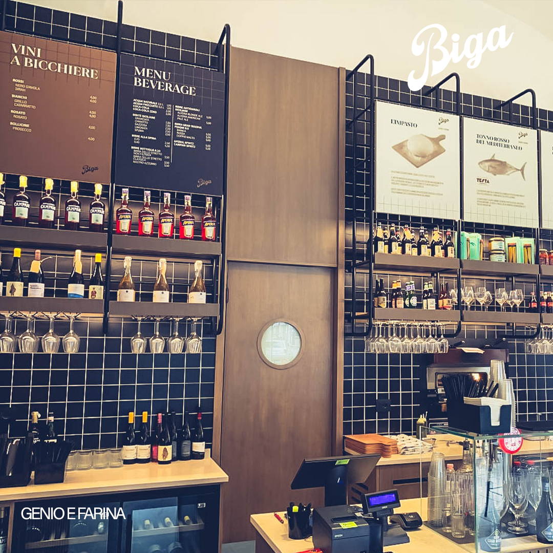 Biga Genio e Farina via E. Amari — Ristorante a Palermo, Palermo