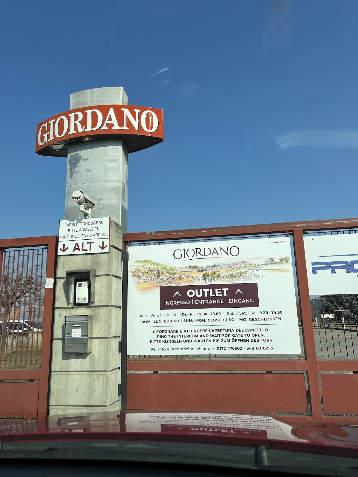 Giordano Vini Spa — Ristorante a Cherasco, Cuneo
