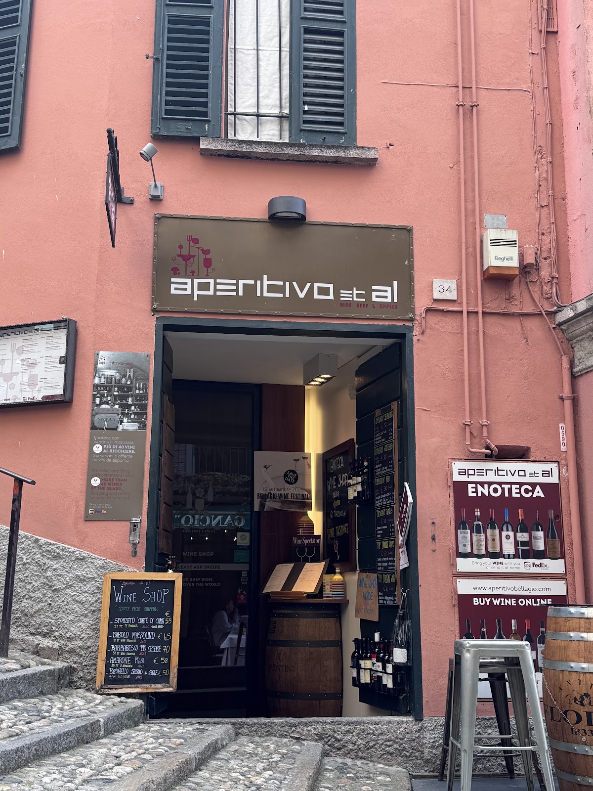 Wine Bar Aperitivo Et Al — Restaurant in Bellagio, Como
