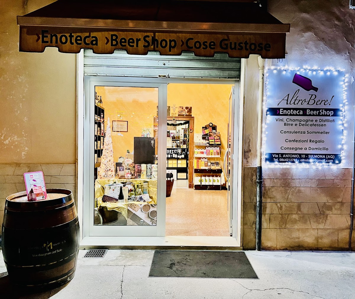 Enoteca AltroBere — Ristorante a Sulmona, L'Aquila