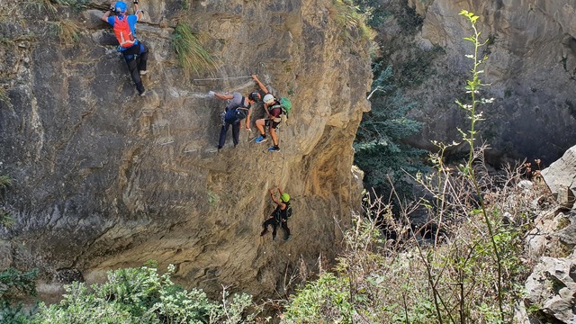 Corso Via Ferrata con Guida Alpina in Piemonte